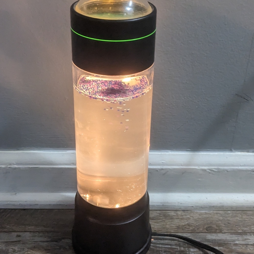 KenArt KL103 Tornado Hurricane Glitter Bubble Twister Night Lite Lamp